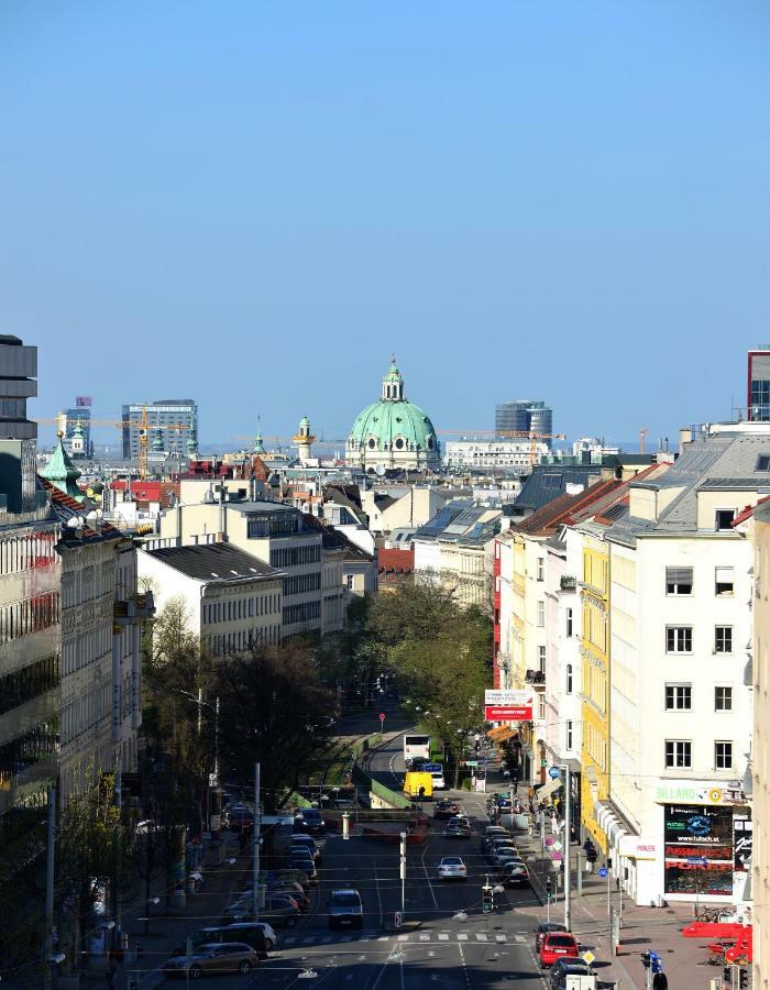 Spacious Flat With Panoramic View Bécs Kültér fotó